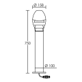 Borne neway 75 graphite e27