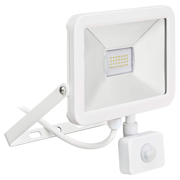 Wink 20 - proj. ext. ip65 ik08, blanc, led intég. 110° 20w 4000k 1700lm,a/sensor