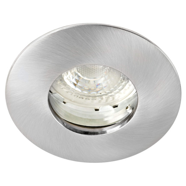 Hidro -enc.gu5,3, ip20/65, cl.2, vol.1, nickel, lpe led 6w 3000k 500lm incl.