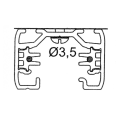 Gb 2100 rail 1m 029 alu anod