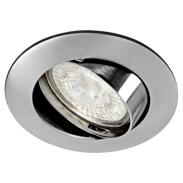 Galaxy - encastré gu10, nickel, a/lpe led 4,5w 2700k 390lm, dimmable par inter