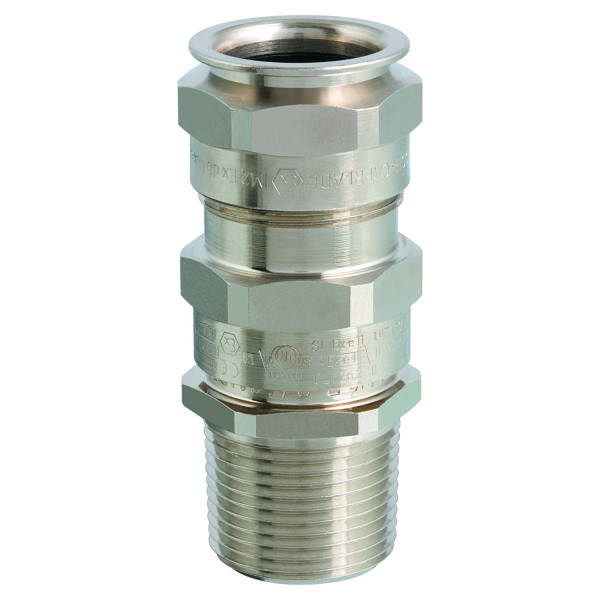 Presse-étoupe ade 4f npt 3/8" n°04 en laiton nickelé