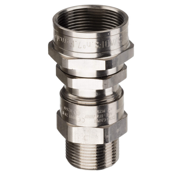 Presse-étoupe adcs m iso63 / f npt 2"1/2 n°12 ix