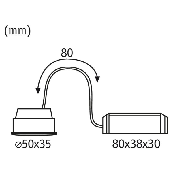 Led coin zigbee tunable whtite 6w 2700-6500k 230v 51mm