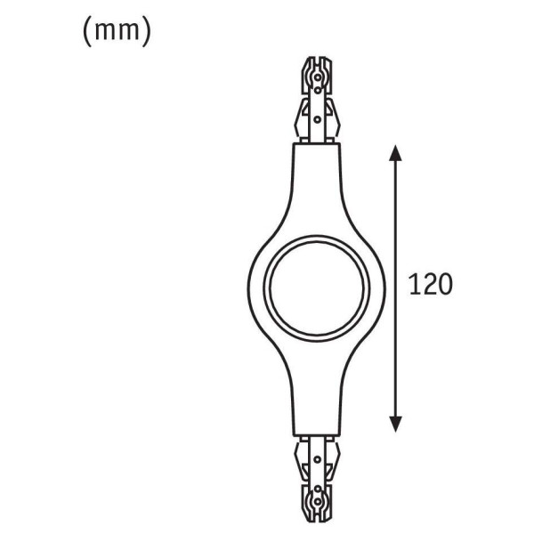 Paulmann connecteur en ligne variline l