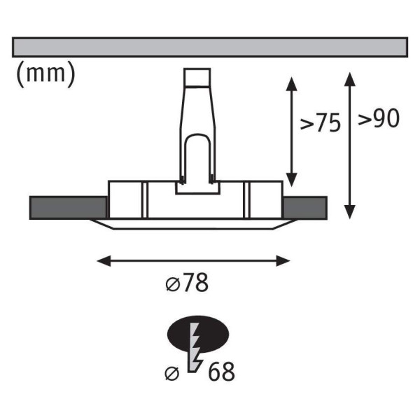 Paulmann set encastré premium led nova 