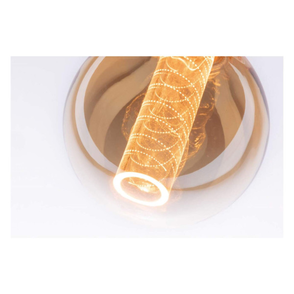 Led g95 ampoule int spirale 200lm e27 doré 1800k