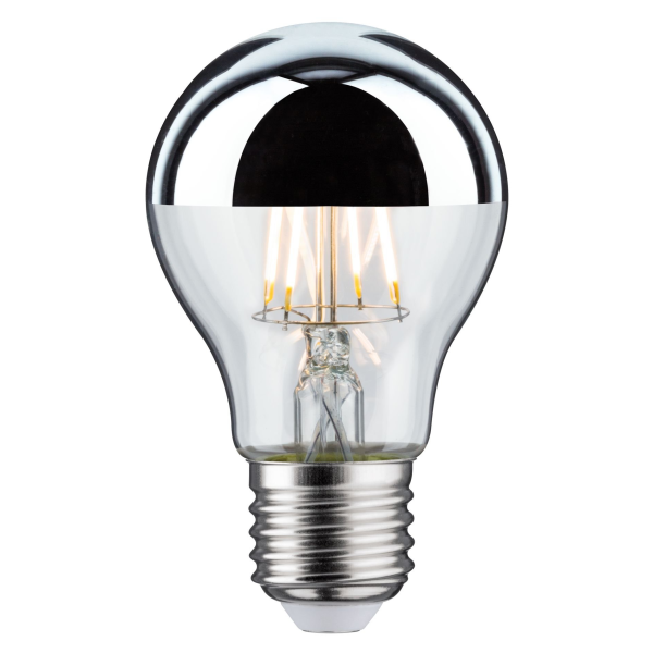 Led std calotte réflectrice 600lm e27 2700k 6,5w 230v argent