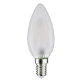 Led fil bougie 470lm e14 6500k 5w dépoli grd