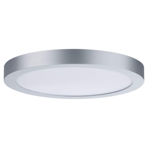 Panneau led abia 300mm 22w chrome mat 230v plastique