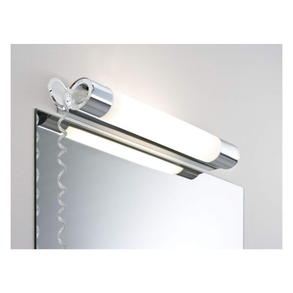 Paulmann Éclairage de miroir LED Orgon IP44 7,5W 440mm Chrome/blanc avec prise