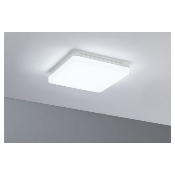 Applique cela ip44 pann led 15,5w whiteswitch 280x280mm blanc / plastique