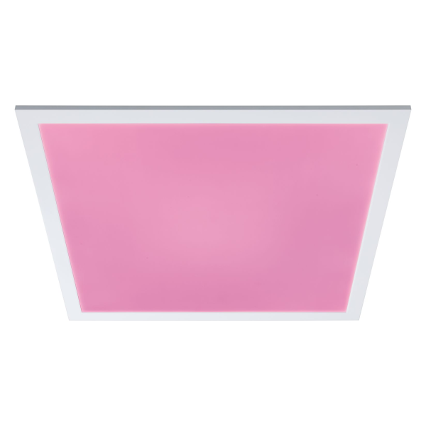 Applique amaris zb panneau led rgbw 600x600mm 39w blanc dépoli 230v métal