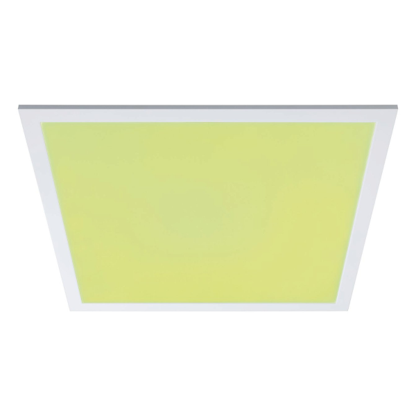 Applique amaris zb panneau led rgbw 600x600mm 39w blanc dépoli 230v métal