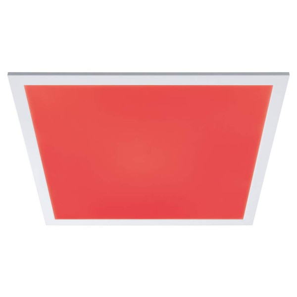 Applique amaris zb panneau led rgbw 600x600mm 39w blanc dépoli 230v métal