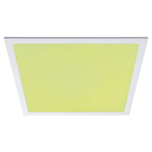 Applique amaris zb panneau led rgbw 600x600mm 39w blanc dépoli 230v métal