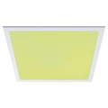 Applique amaris zb panneau led rgbw 600x600mm 39w blanc dépoli 230v métal