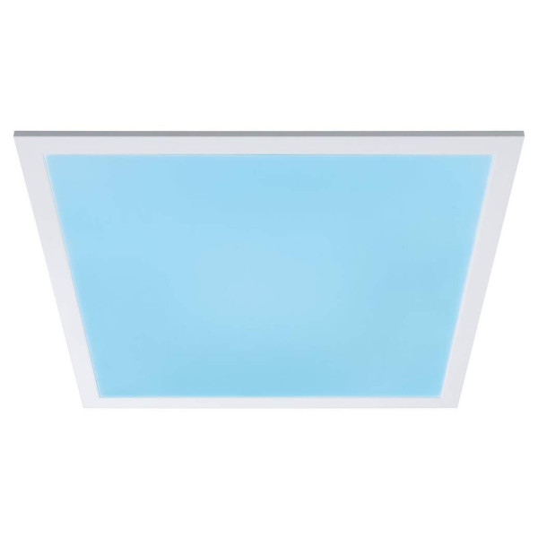 Applique amaris zb panneau led rgbw 600x600mm 39w blanc dépoli 230v métal