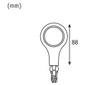 Paulmann embout urail led 1x5,8w blanc 