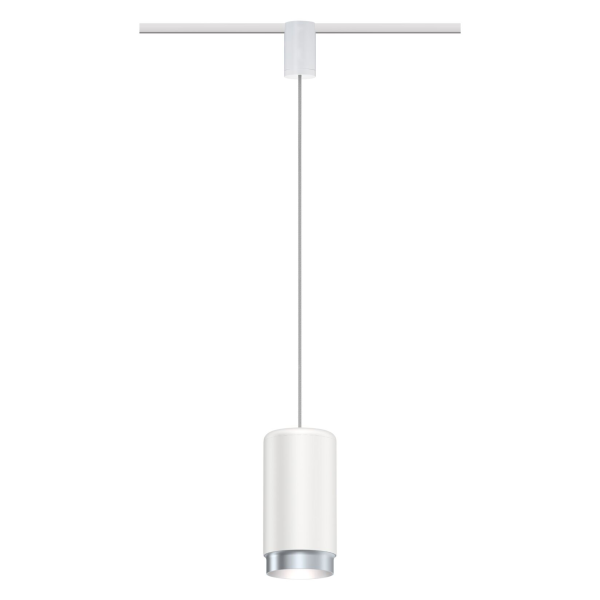 Suspension paulmann urail corus max.1x50w e27 blanc 230v métal - 95401