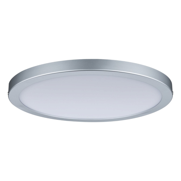 Panneau LED Circulaire Atria Paulmann – 19 W –Bord Chromé – Avec ampoule