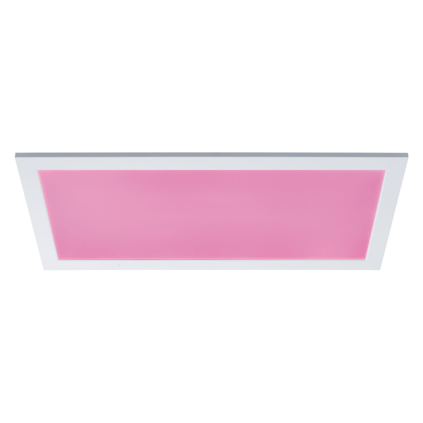 Applique amaris zb panneau led rgbw 600x300mm 22w blanc dépoli 230v métal