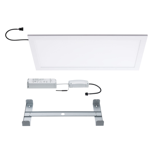 Applique amaris zb panneau led rgbw 600x300mm 22w blanc dépoli 230v métal