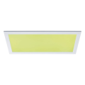 Applique amaris zb panneau led rgbw 600x300mm 22w blanc dépoli 230v métal