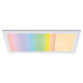 Applique amaris zb panneau led rgbw 600x300mm 22w blanc dépoli 230v métal