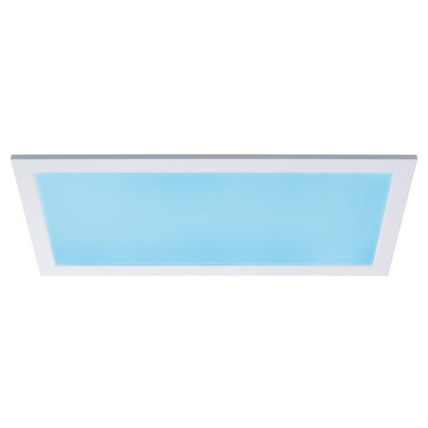 Applique amaris zb panneau led rgbw 600x300mm 22w blanc dépoli 230v métal