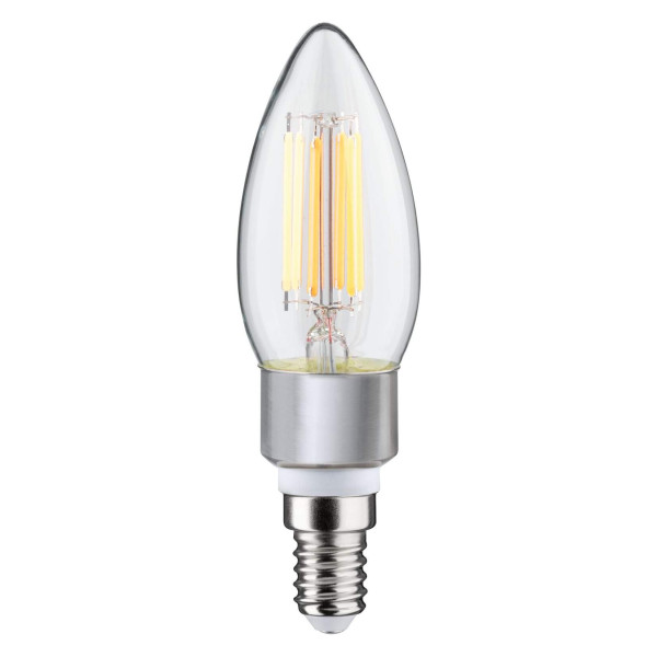 Led fil bougie 470lm e14 5w dim to warm 1800-3000k 230v