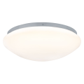 Led plafonnier leonis ip44 11w 3000k 280mm blanc 230 v plastique