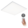 Panneau led velora gra 595x 595mm 34w blanc dépoli 230v métal