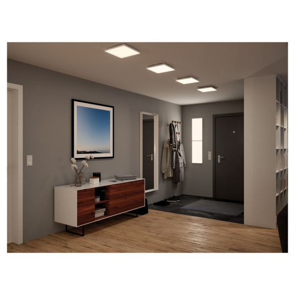 Applique velora panneau led zb tunw 595x295mm 15,5w blanc dépoli 230v métal