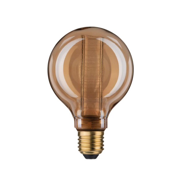 Led g95 ampoule int spirale 200lm e27 doré 1800k