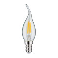 Led fil flamme cosy 470lm e14 4,8w clair gradable 2700k 230v