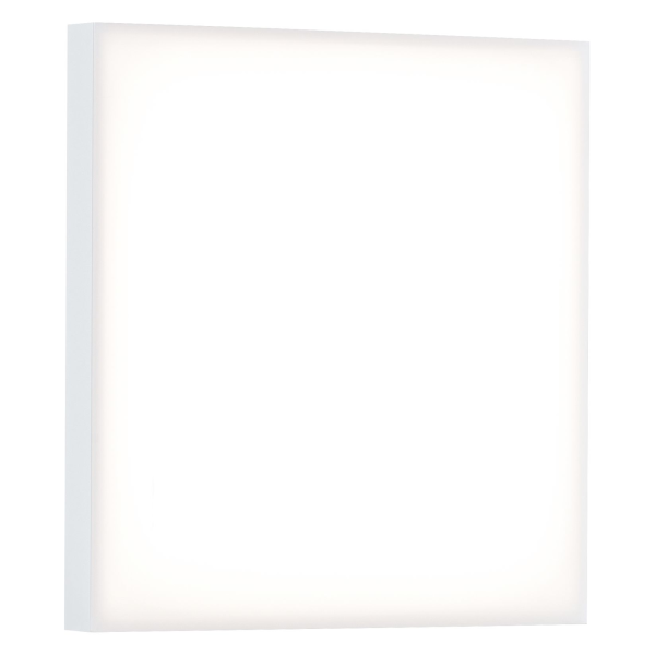 Panneau led velora gra 225x 225mm 12w blanc dépoli 230v métal