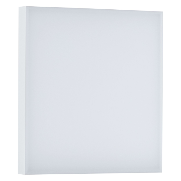 Panneau led velora gra 225x 225mm 12w blanc dépoli 230v métal