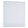 Panneau led velora gra 225x 225mm 12w blanc dépoli 230v métal