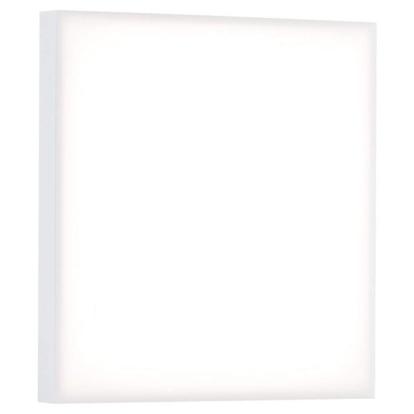 Panneau led velora gra 225x 225mm 12w blanc dépoli 230v métal