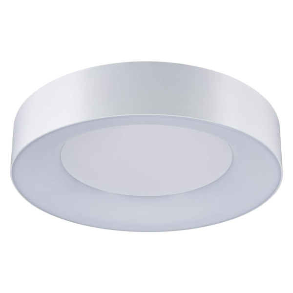 Wallceiling fr casca ip44 plafon. led 1x_w whiteswitch 400mm blc 230v mét/syn