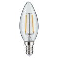 Filament led clear candle dc 24v e14 3000 k grd