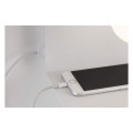 Applique + tablette calvani max 1x40w e27 blanc 230v métal