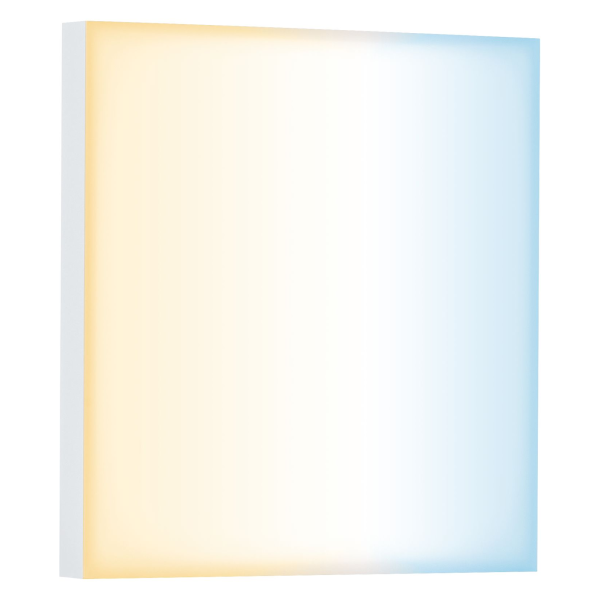 Applique velora panneau led zb tunw 225x225mm 8,5w blanc dépoli 230v métal