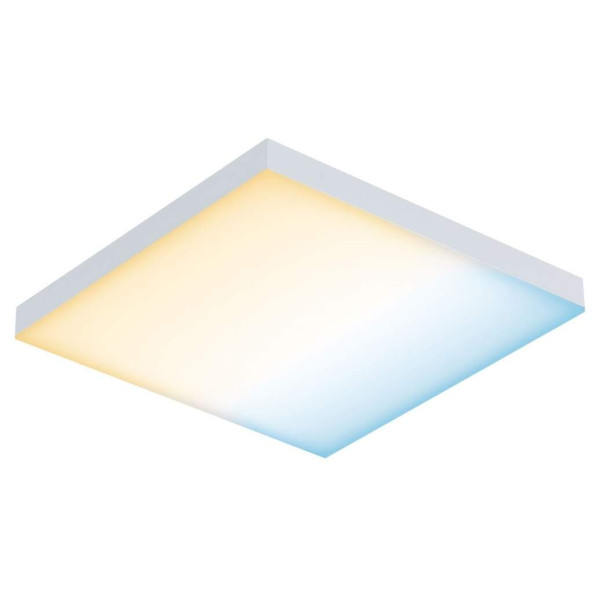 Applique velora panneau led zb tunw 225x225mm 8,5w blanc dépoli 230v métal