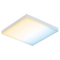 Applique velora panneau led zb tunw 225x225mm 8,5w blanc dépoli 230v métal