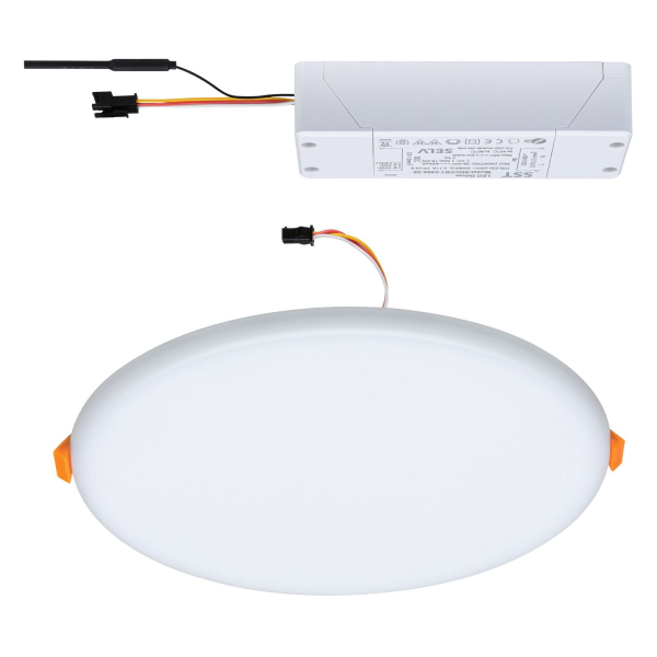 Panneau encastré paulmann veluna varifit ip44 17w tunew zigbee 215mm étique - 95387