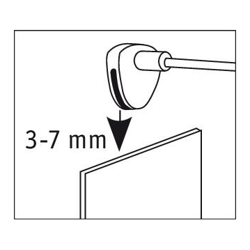 Éclairage de miroir LED Paulmann Galeria Simplo - avec Ampoule - 1 x 5,3 W - GU10 - Acier Brossé