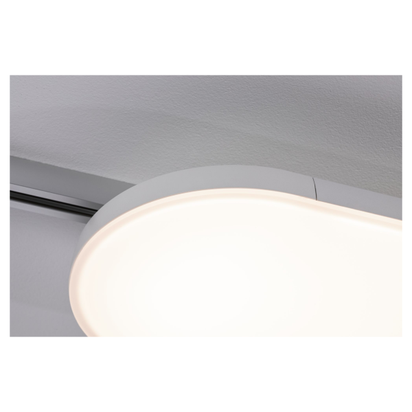 Panneau paulmann urail plafond 1x15w blanc 230v métal 520x120mm gradable - 95371