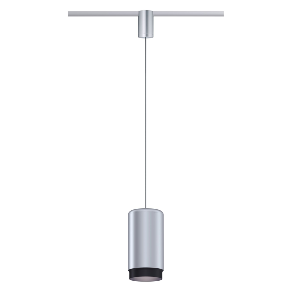 Suspension paulmann urail corus max.1x50w e27 chrome dépoli 230v métal - 95400